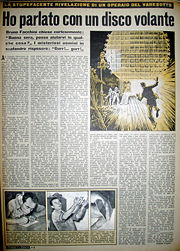 La Domenica del Corriere, 24 agosto 1952 : la prima fonte del caso