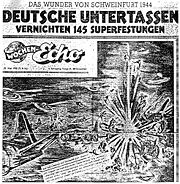 Wochen Echo, 21 maggio 1950