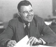 Il fisico Edward Uhler Condon, che diresse la Commissione di Studi sugli UFO dell'Università del Colorado fra l'ottobre 1966 ed il dicembre del 1968.